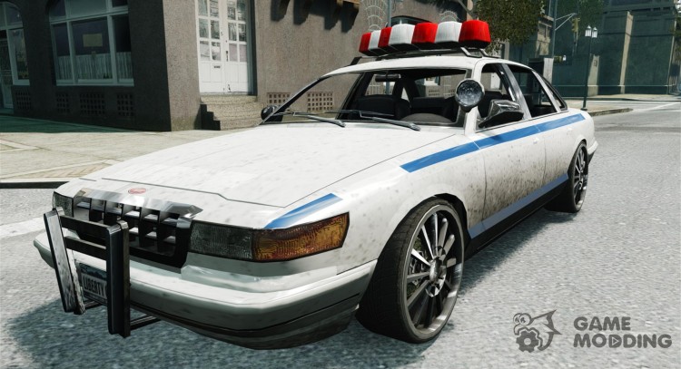 Police на 20-ти  дюймовых дисках для GTA 4