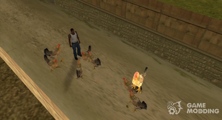 Gallina para GTA San Andreas