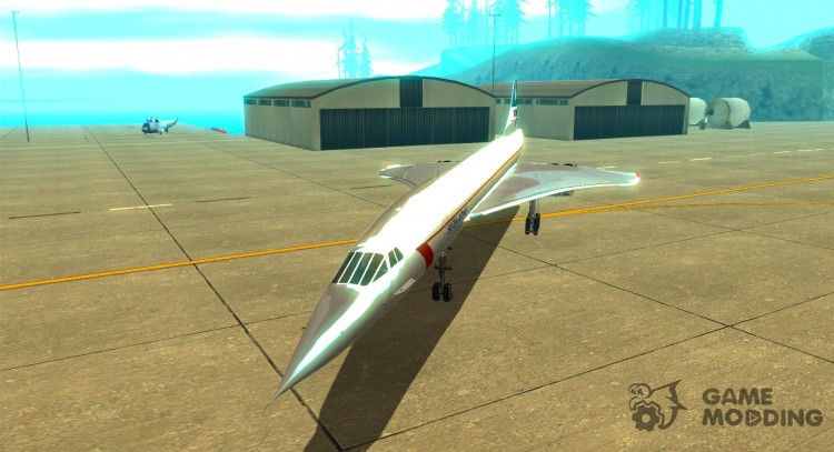 Concorde [versión FINAL] para GTA San Andreas