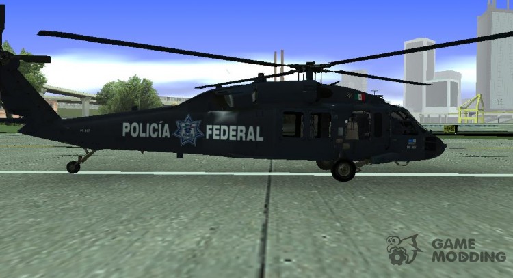 Heli police federal для GTA San Andreas