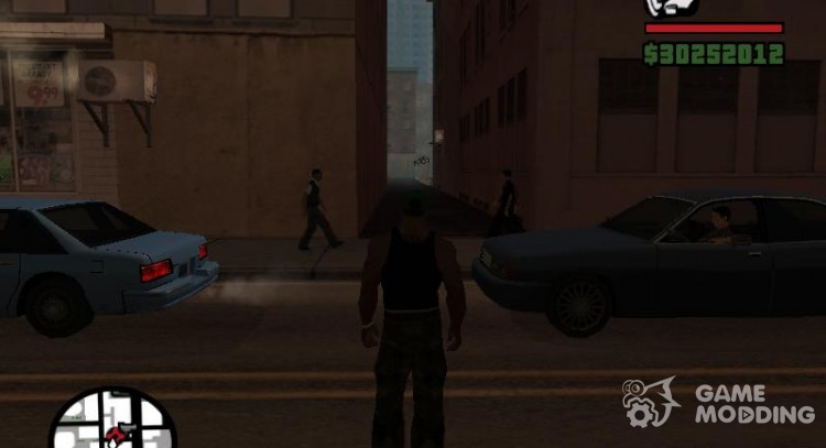 Опасный переулок для GTA San Andreas