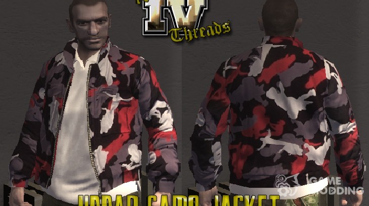 Urban Camo Jacket for GTA 4