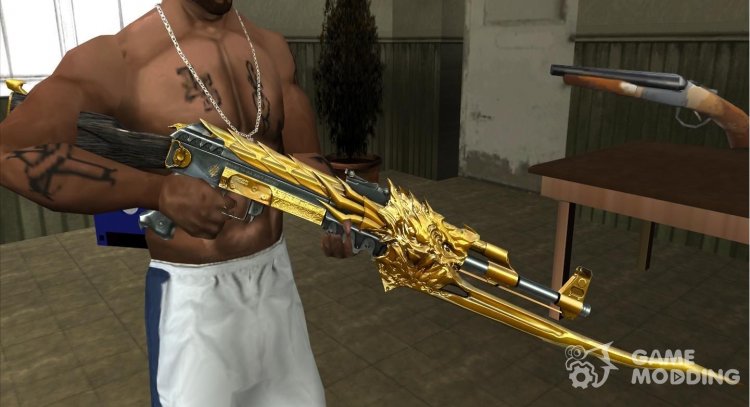 CrossFire's AK-47 Beast para GTA San Andreas