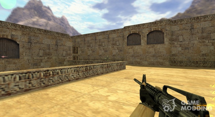 VALVe's High Polygon M4A1 for Counter Strike 1.6