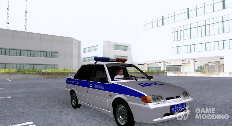 VAZ 2115 Police for GTA San Andreas