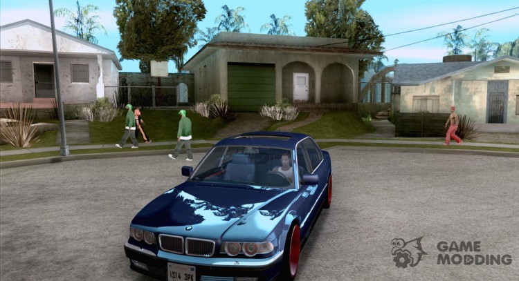 BMW E38 750LI para GTA San Andreas