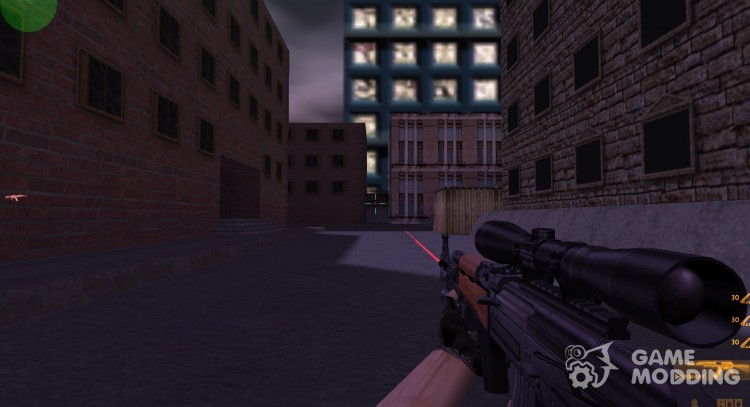 Штурмовой АК-47 для Counter Strike 1.6