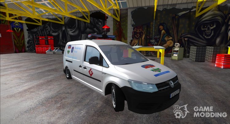 Volkswagen Caddy - Венгерская полиция для GTA San Andreas