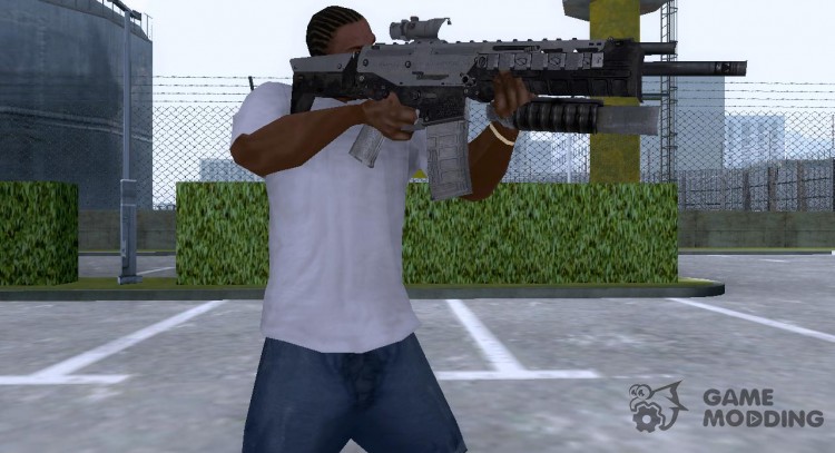 ACR with underbarrel grenade launchers and sight for GTA San Andreas