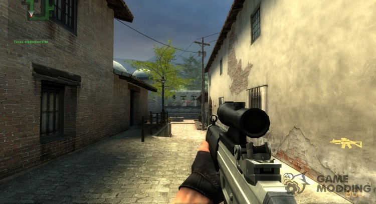 Default SG552 remake on WildBill's anims for Counter-Strike Source