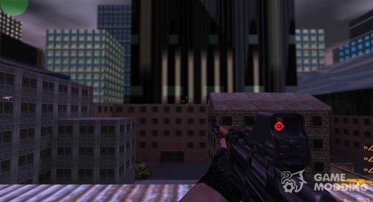 Cool AK47 with Eotech for Counter Strike 1.6