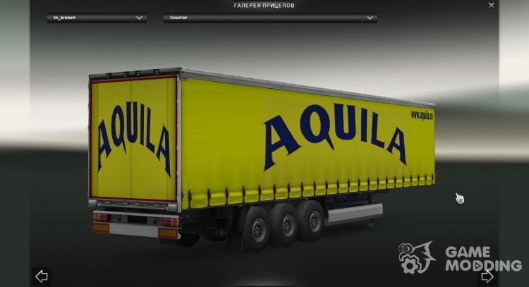 Aquila Trailer para Euro Truck Simulator 2