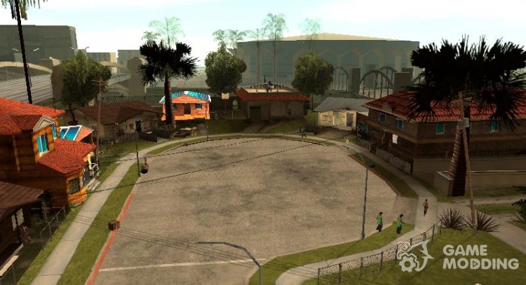 Изменённый Грув Стрит для GTA San Andreas