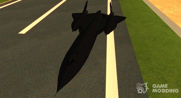 SR-71A BLACKBIRD BETA для GTA San Andreas