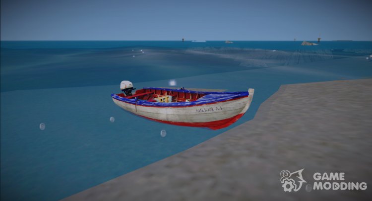 Motor boat for GTA Vice City