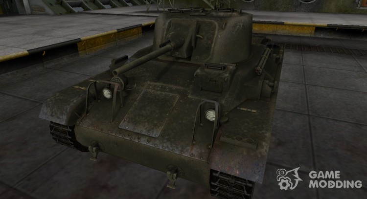 Emery cloth for American tank M22 Locust for World Of Tanks