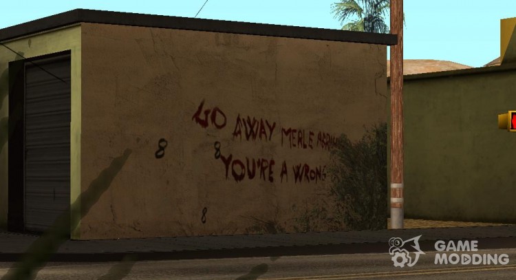 The Infinity Killer Merle Abrahams (GTA 5 Wall) para GTA San Andreas