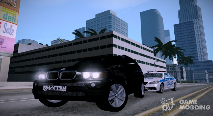 BMW X 5 bumer 2 for GTA San Andreas