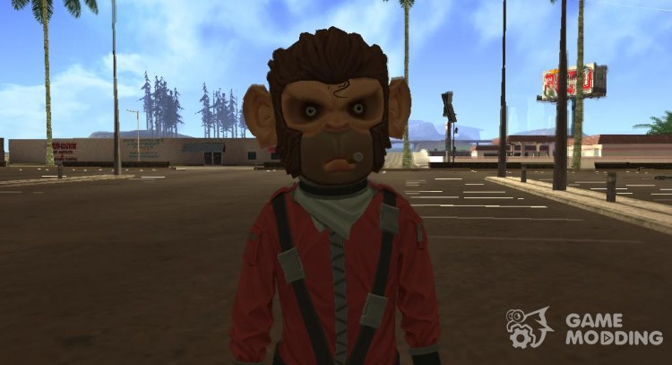 Monkey (GTA V) для GTA San Andreas