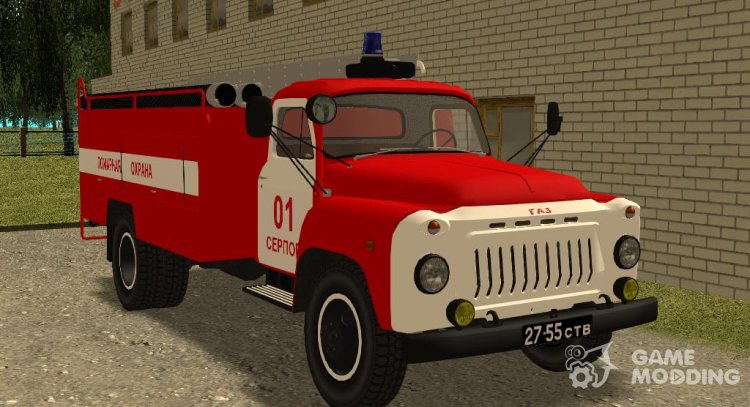 ГАЗ 52 Пожарная охрана для GTA San Andreas