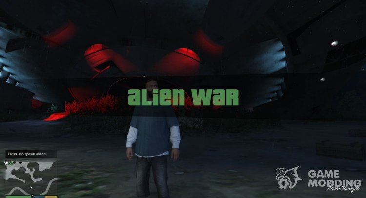 Alien War 1.0 for GTA 5