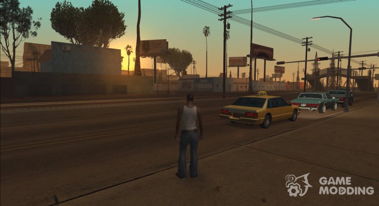 SkyGFX 4.0 (Mobile Graphics) для GTA San Andreas