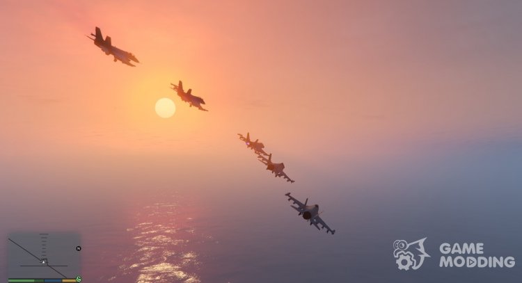 La Flota Aérea 1.3.5 para GTA 5