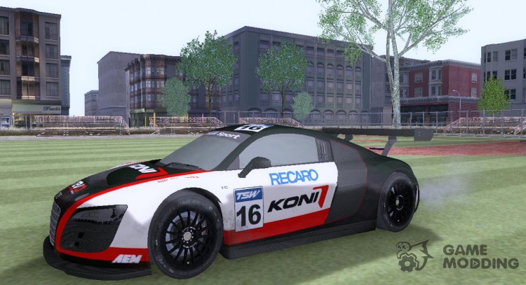 Audi R8 LMS EN for GTA San Andreas