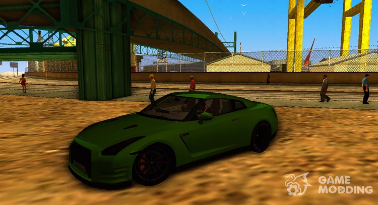 Nissan GT-R Dragster for GTA San Andreas