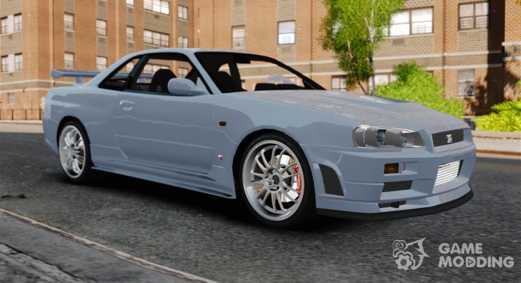 Nissan Skyline GT-R R34 Fast and Furious 4 for GTA 4