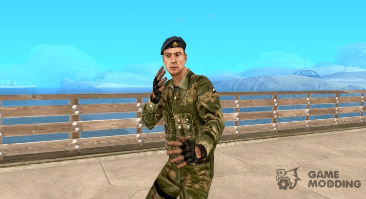 Советский Спецназовец для GTA San Andreas