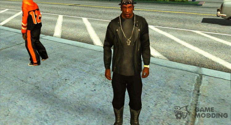 Куртка без рисунка сзади для GTA San Andreas