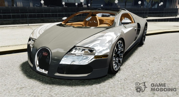 Bugatti Veyron Grand Sport Sang Bleu 2009 [EPM] for GTA 4