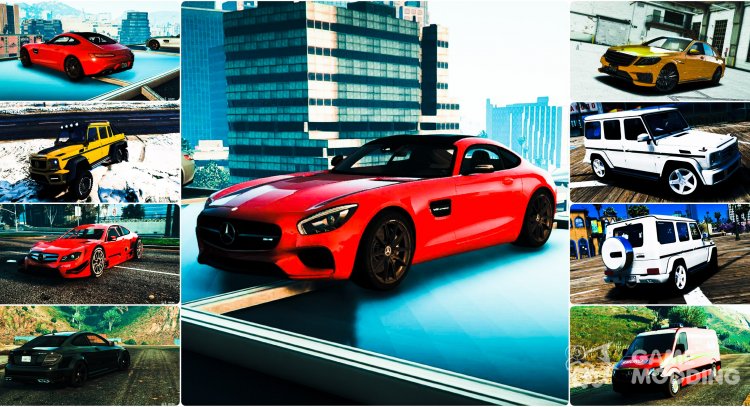 Mercedes-Benz Cars Pack for GTA 5