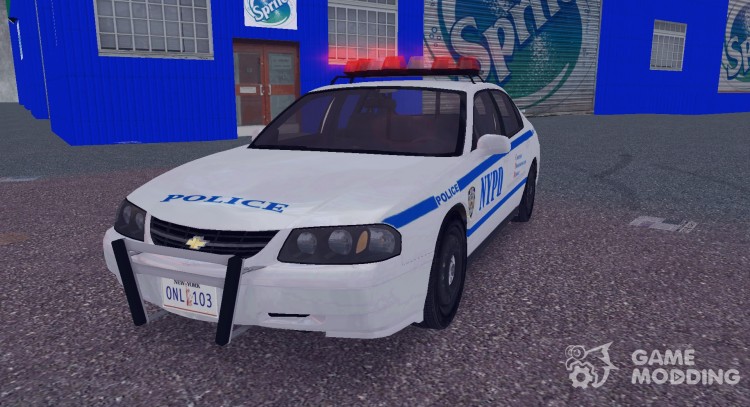 Chevrolet Impala, The New York Police Department for GTA 3