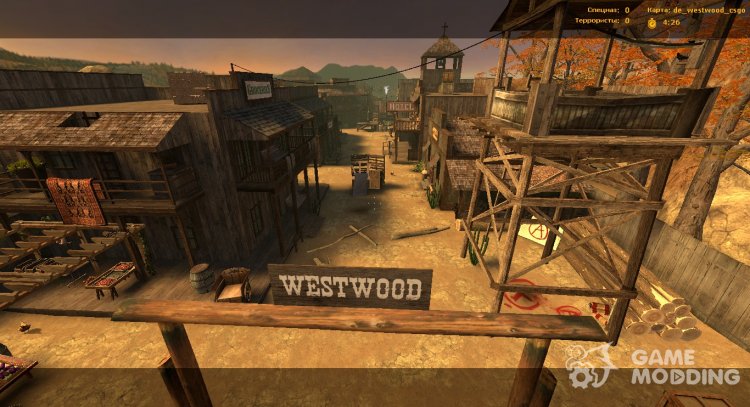 De Westwood из CS:GO для Counter-Strike Source