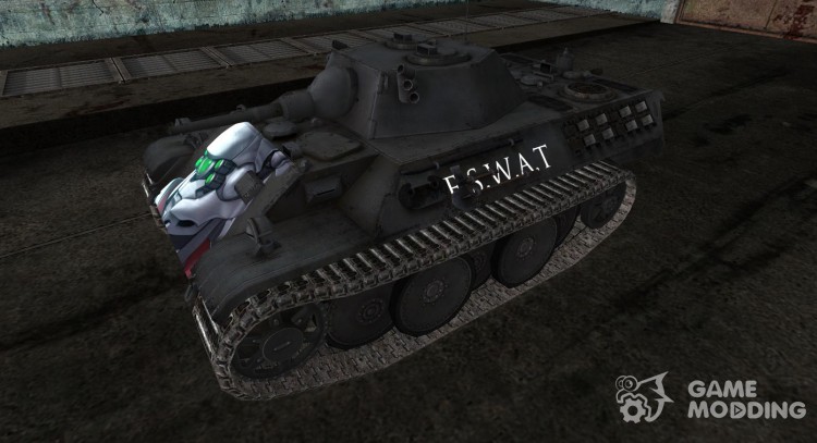 The skin for the VK1602 Leopard AppleSeed for World Of Tanks
