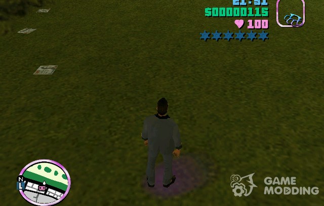 Neon Shoes for GTA Vice City