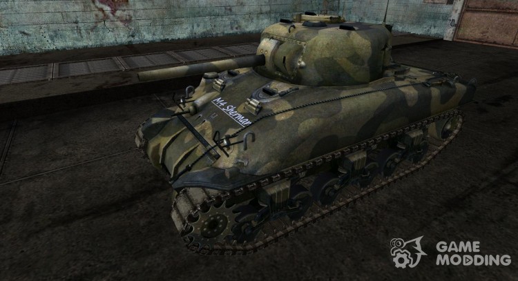 Шкурка для M4 Sherman для World Of Tanks