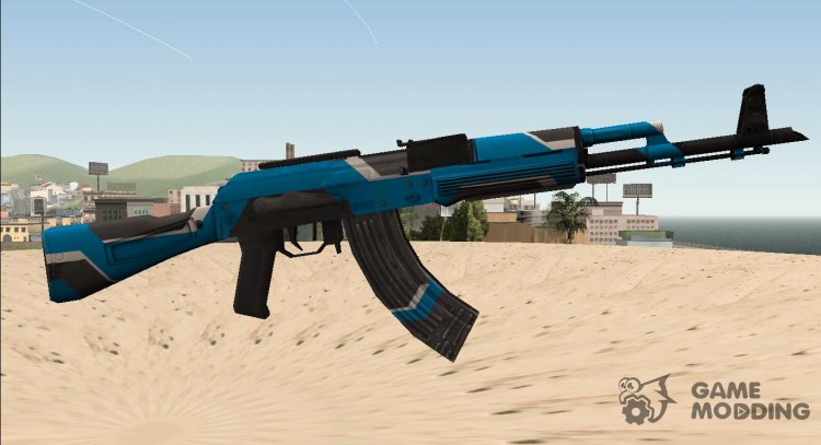 Warface AK-103 Anniversary for GTA San Andreas