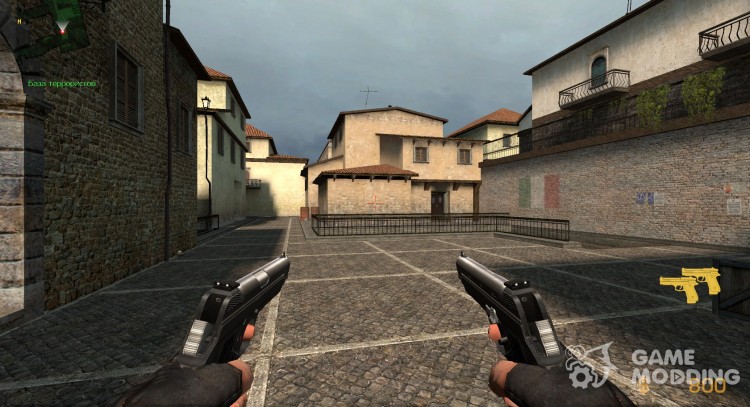 Akimbo Sig P210 W/ Antipirates Anims (Reload Fix) for Counter-Strike Source