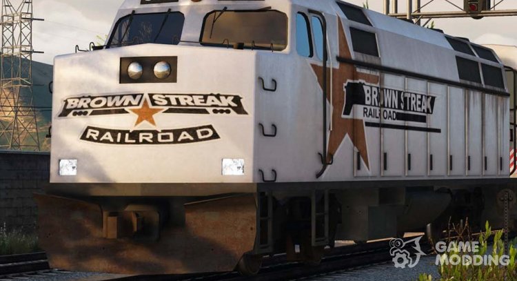 Brown Streak Engine (Locomotive)