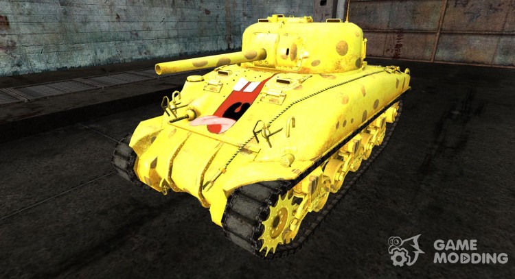 M4 Sherman  Sponge Bob  for World Of Tanks
