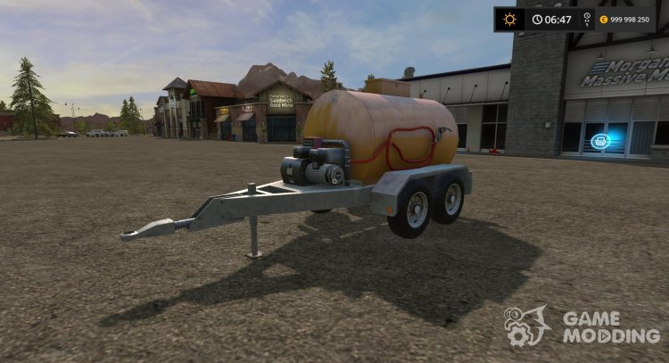 El tanque de combustible LIZARD FUEL CART para Farming Simulator 2017