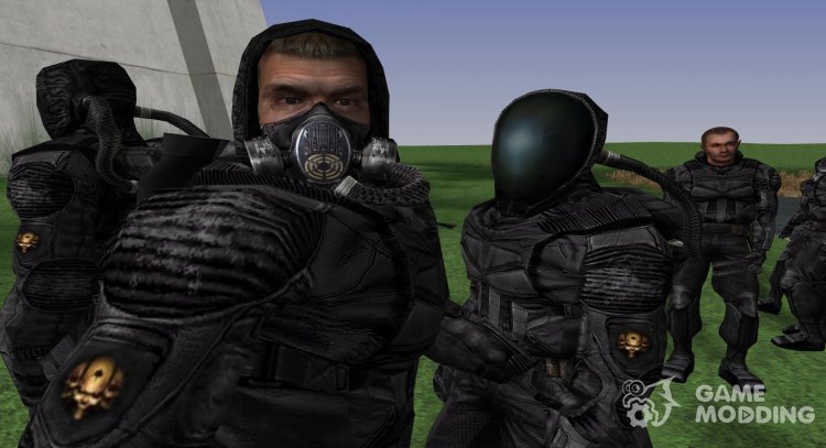Group bounty Hunters of S. T. A. L. K. E. R for GTA San Andreas