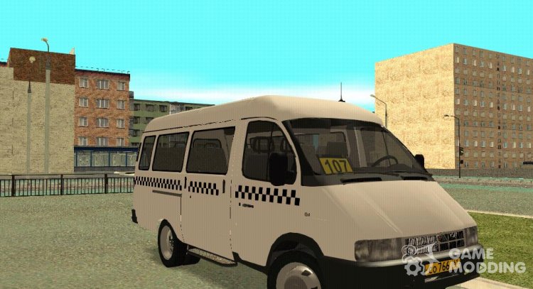 GAZ-32213 Minibus for GTA San Andreas
