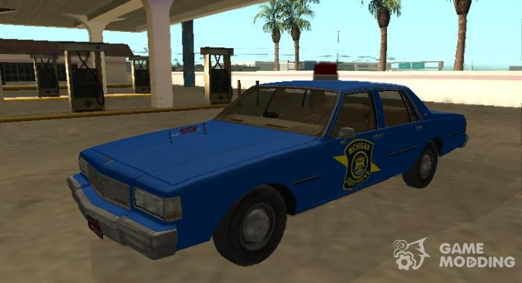 Chevrolet Caprice 1987 Мичиганская Государственная Полиция для GTA San Andreas