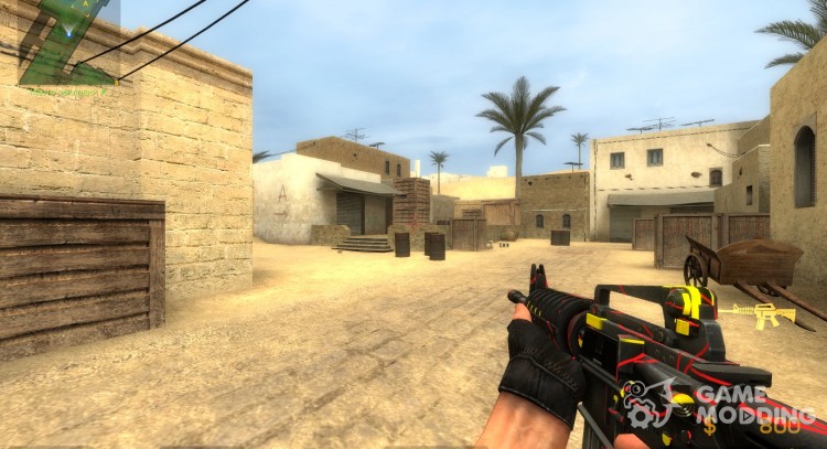 R&Y Camo M4A1 for Counter-Strike Source