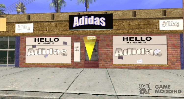 Tienda ADIDAS para GTA San Andreas