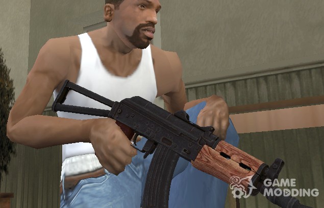The AKS-74U for GTA San Andreas